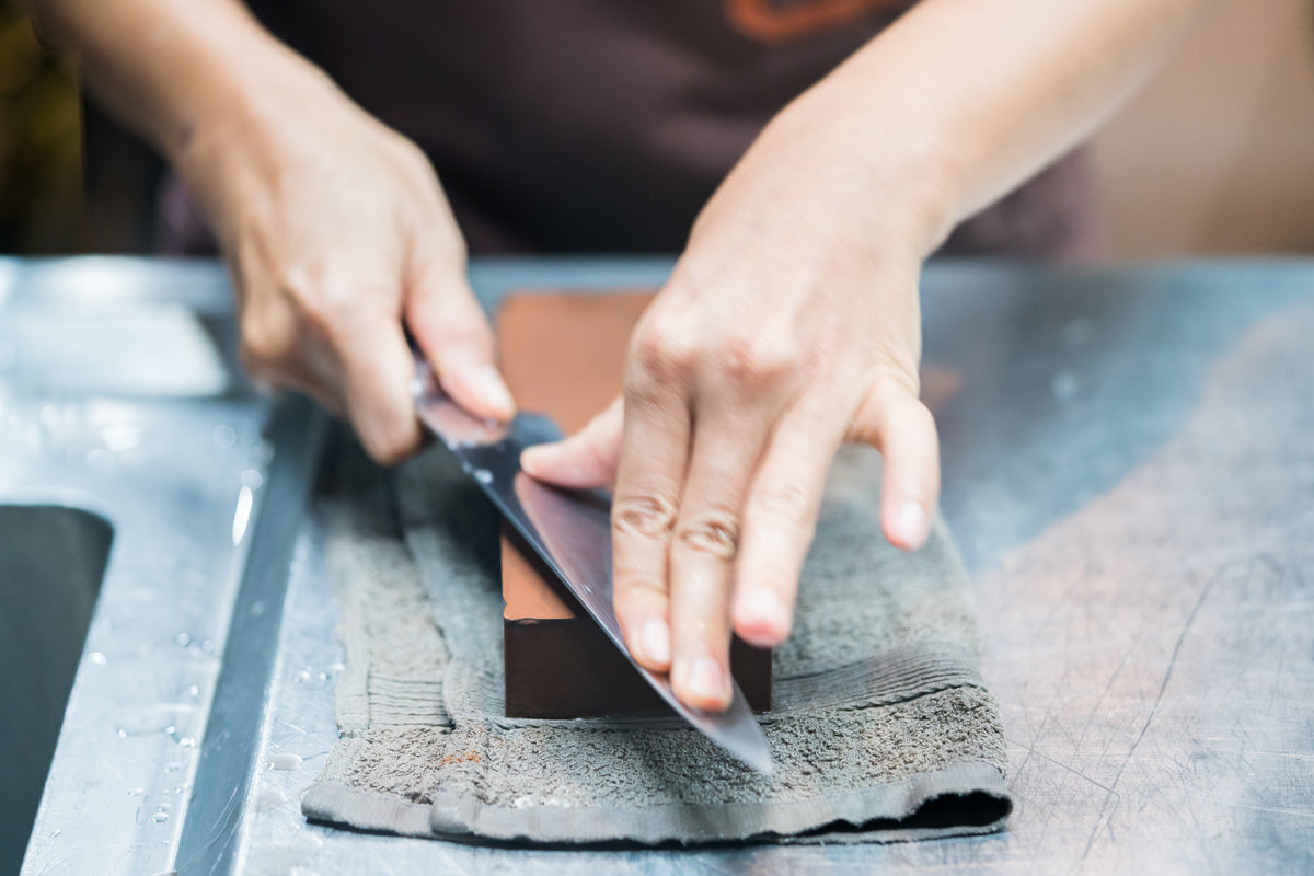 Professional Water Sharpening Stone - Sword and Knife Maintenance -  Japanese Water Stone